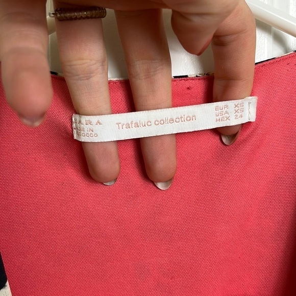 Zara Cheetah Floral Wrap Mini Dress 90s Y2K Size XS - Picture 4 of 11